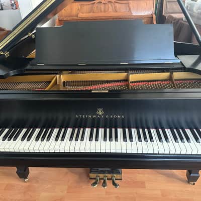 Steinway & Sons grand piano M 1926 - Satin Black image 2