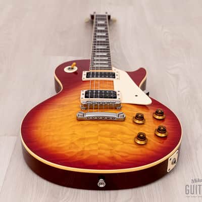 1992 Orville by Gibson Les Paul Standard LPS-QM Quilted Maple Top w/ Gibson USA 490 Pickups, Japan image 12