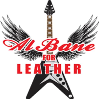 Al Bane For Leather - Blackstar 3" Leather Guitar Strap - Black / Black image 8