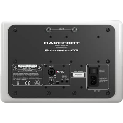Barefoot Footprint03 3-Way 6.5" Active Studio Monitor - White, Pair image 4