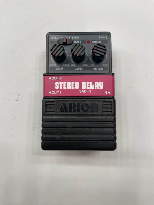 Arion SAD-3 Stereo Delay Analog Echo Vintage Guitar Effect Pedal image 1