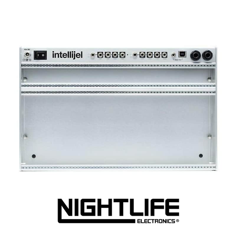 Intellijel Palette 62HP 4U Case with Power - Silver image 1