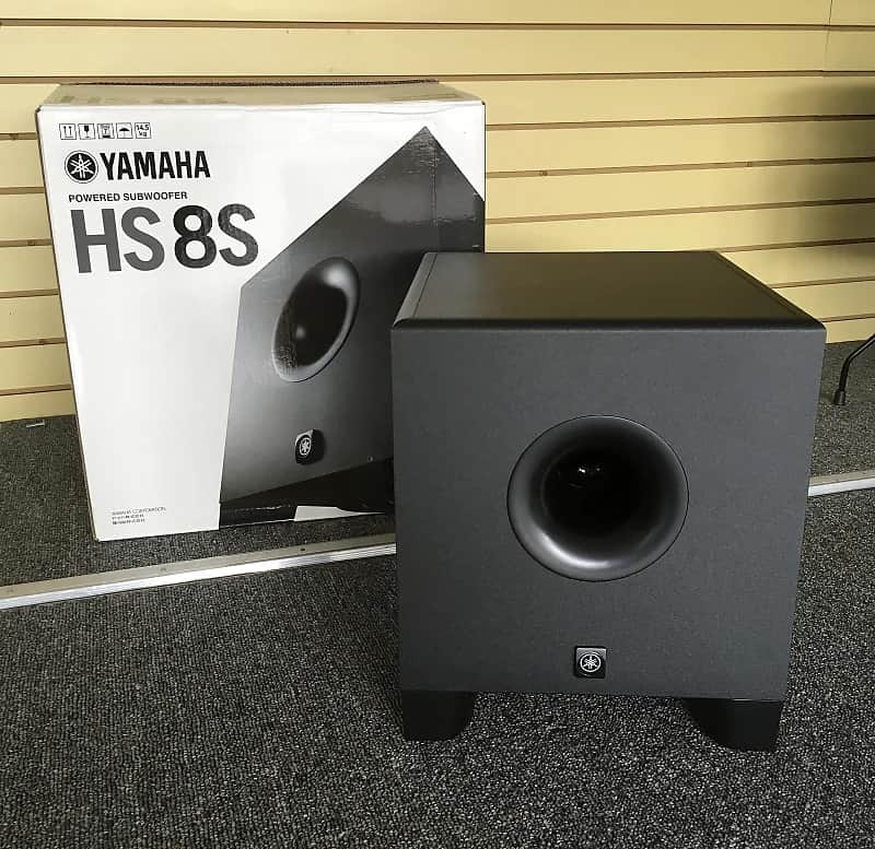Yamaha HS8S Powered Subwoofer 2010s - Black image 1