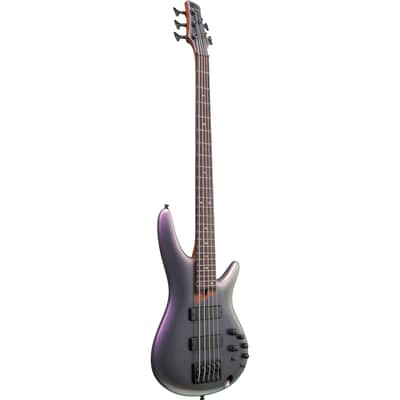 Ibanez SR Standard SR505 5-String Bass Guitar - Black Aurora Burst image 2
