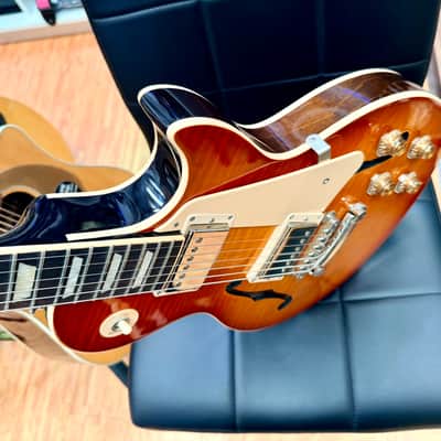 🔥RARE🔥 Gibson Memphis ES-Les Paul 2014~ Honey Burst Semi-Hollow~ USA + Case/COA image 18