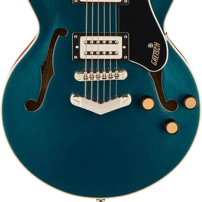 New Gretsch G2655 Streamliner Center Block Jr. Double-Cut with V-Stoptail, BT-3S Pickups, in Midnight Sapphire; with Free Shipping! image 1