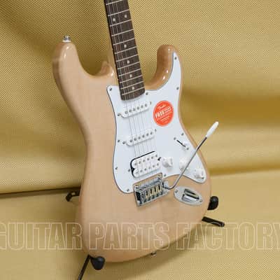 037-8100-521 Squier FSR Affinity Series™ Stratocaster® Guitar HSS, Laurel Fingerboard, White Pickguard, Natural 0378100521 image 8