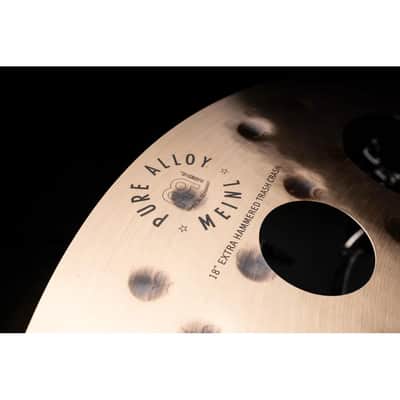 Meinl Pure Alloy Extra Hammered Trash Crash Cymbal 18" image 8