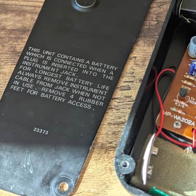 Vintage Maxon Blubber Crying Machine Wah true bypass mod image 6
