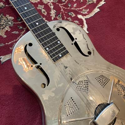 National 1933 Style O 12-Fret Resonator With Hardshell Case USED image 2