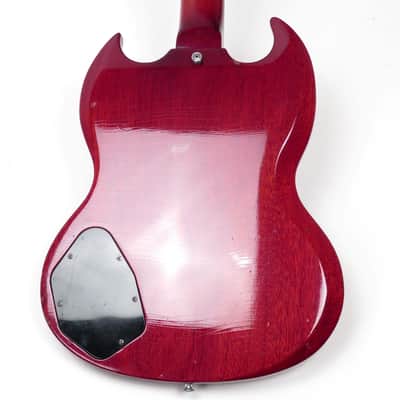1961 Gibson EB-3 - Cherry Finish - First Year Example - Original Black Pebble Case image 10