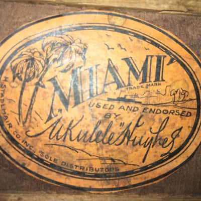 Stadlmair Miami Soprano Ukulele 1920s with Vintage Case image 19