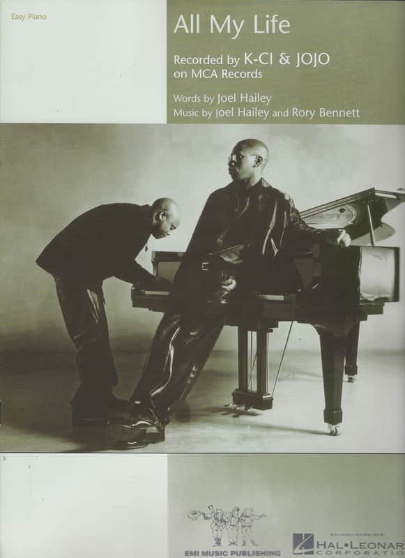 All My Life K-Ci and JoJo of Jodeci Easy Piano Sheet Music image 1