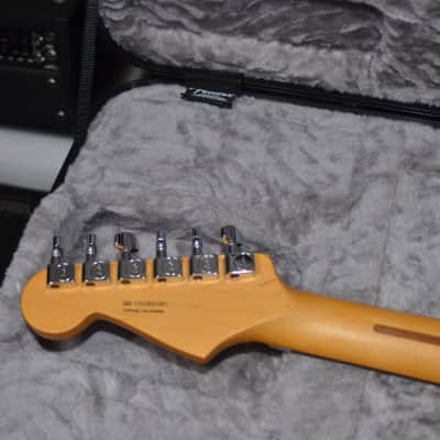 Fender American Ultra Luxe Stratocaster Floyd Rose HSS 2021 - 2024 - Mystic Black image 6