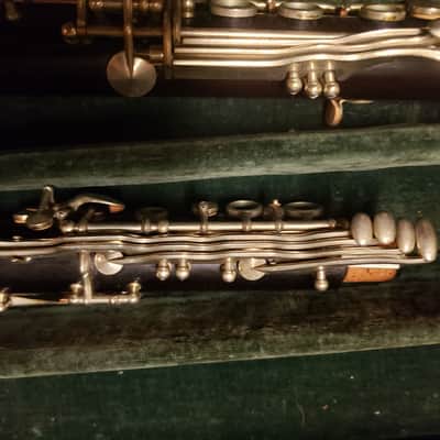 Crazy Rare Vintage G. Leblanc Enhanced A Clarinet! Repadded, Left Eb, Key Of A! image 9