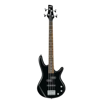 Used Ibanez GSRM20 Mikro Short-Scale 4-String Electric Bass Guitar - Black image 2