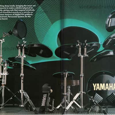 Yamaha System 1 Electronic Percussion (Pads and Holder) image 1