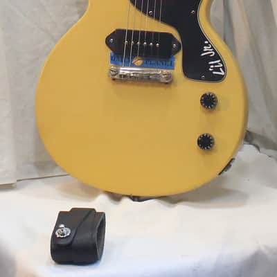 Epiphone Les Paul Junior in CASE with Rosewood Fretboard TV Yellow image 1