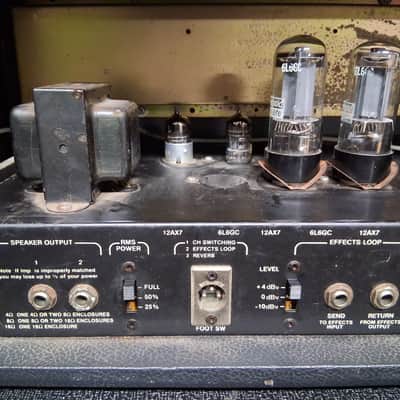 1980s Carvin X60b 60 Watt Guitar Amplifier Head w/ Reverb image 10
