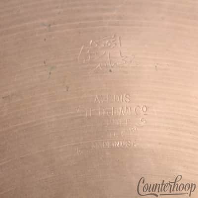 *Zildjian 11" Splash Cymbal Vintage 30s Avedis 254g Paper-Thin B20 Made In USA* image 2