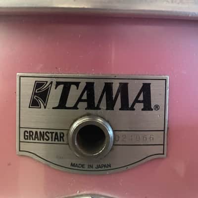 Tama Granstar année 90 - Rhodoïd Cherry rose image 13