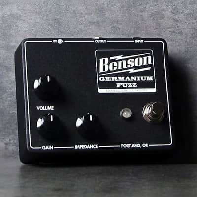 Benson Amps Germanium Fuzz 2021 Black (Authorized Dealer) image 3