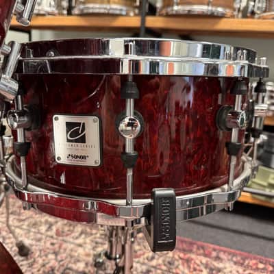 10"-12"-14"-20"-14" Designer Series Maple Light Drum Set - Cherry Birdseye Maple image 13