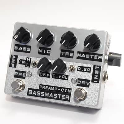 Shin's music Bass Master Preamp Custom In.Atn-Sw/D.EQ-Sw Silver Hammer [BMP1/2SW] image 1