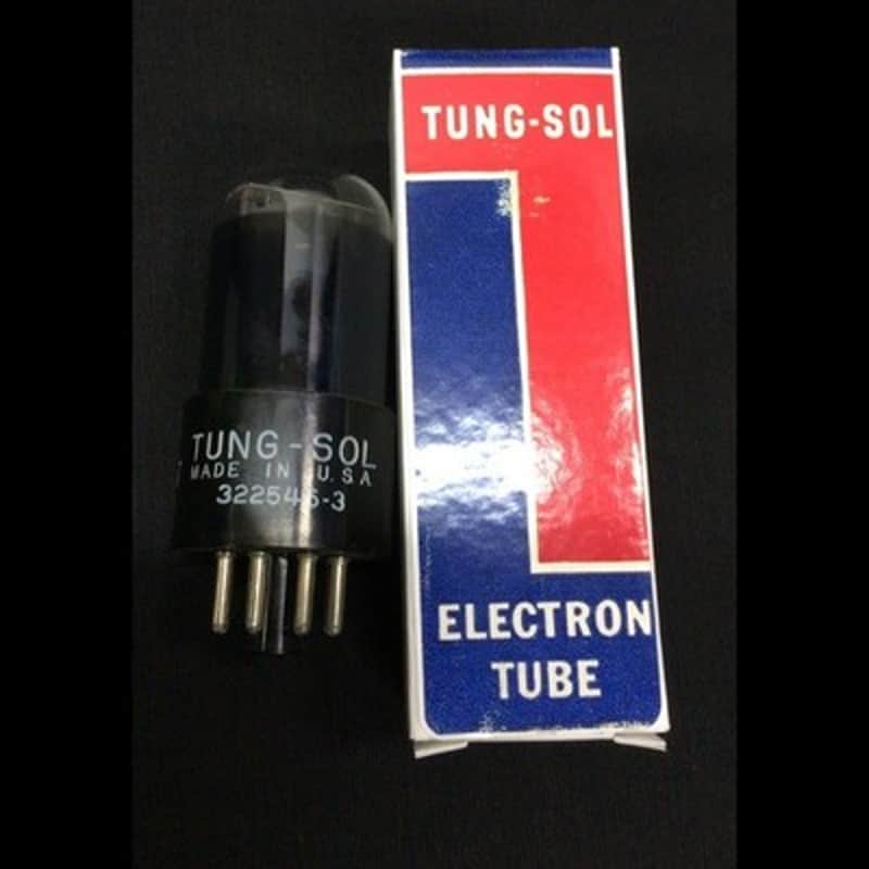TUNG SOL 6SL7GT Black Glass Grey Plate D Getter Premium Audio VACUUM TUBE F.9691 image 1