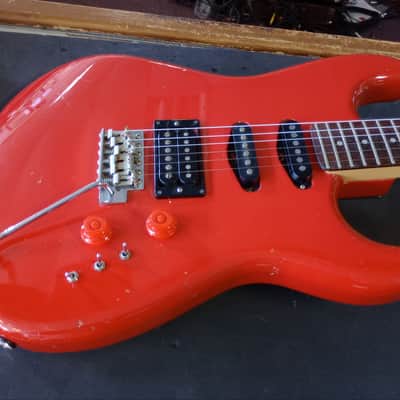 Fender Squier MIJ Contemporary Stratocaster HSS 1986 Torino Red *** FREE SHIPPING *** image 5