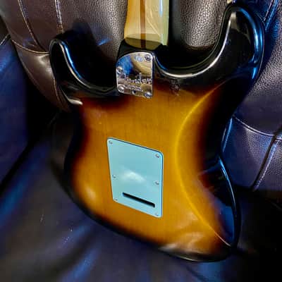 Fender Stratocaster 1990 Jeff Beck Tobacco Burst image 8