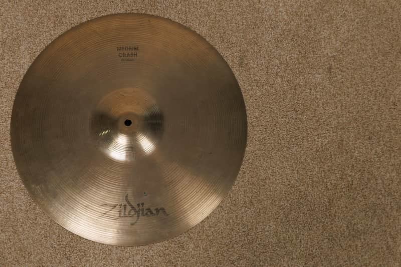 Zildjian A 18" CO Stamp Medium Crash Cymbal 1776g image 1