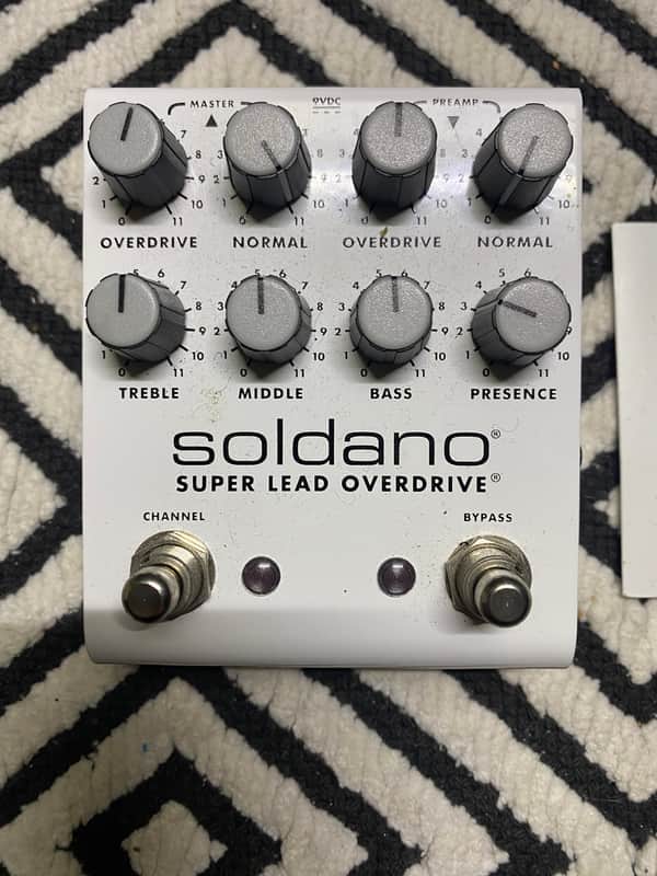 Soldano SLO Plus Pedal 2024 - Present - White image 1