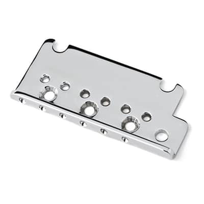 Fender Bridge Plate For '86-'07 American Standard Strat CHROME, 002-6097-049 image 2