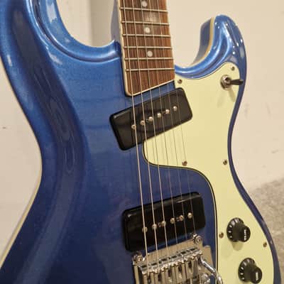 Wilson Bros The Ventures VM-65 - Electric Guitar - Blue - Good w/ Hard Case image 17