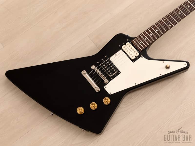 1995 Orville Explorer Gibson-Licensed Guitar Ebony, | Reverb Finland