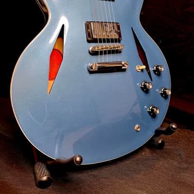 Gibson Dg 335 custom 2014 - Pelham blue image 12