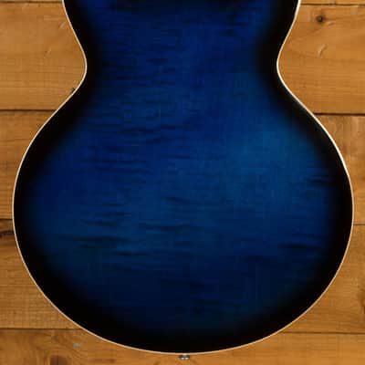Gibson ES-335 Figured | Deep Ocean Burst image 4