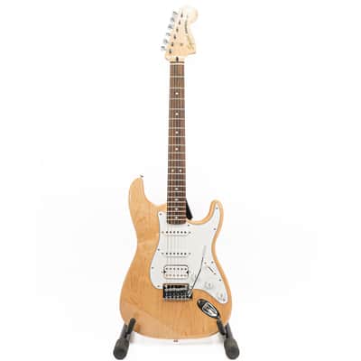 2024 Squier Affinity Stratocaster HSS Electric Guitar Natural Finish w/ Tremolo image 5