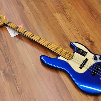 Fender American Ultra Jazz Bass - Cobra Blue image 5