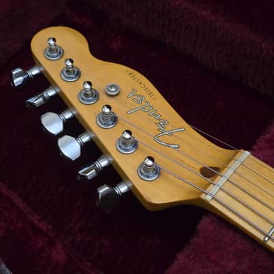 Fender Japan 1989 TL52-SPL "Keith Richards Micawber" Telecaster MIJ Butterscotch Blonde image 10