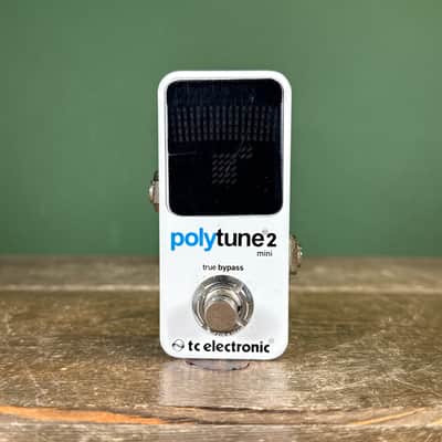 TC Electronic PolyTune 2 Mini Tuning Pedal 2010s - White image 2