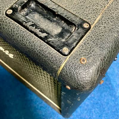 Marshall 1960B 4x12 Straight Cabinet: 1973, T1221s with pre-Rola Pulsonic "3" Cones image 5