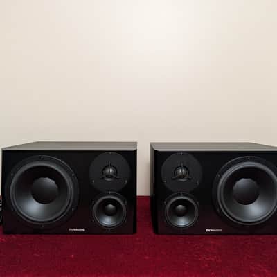 Dynaudio LYD 48 3-Way Active Studio Monitor Pair ( Left + Right ) 2017 - 2019 - Black Monitors image 1
