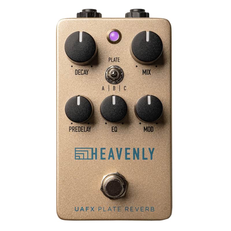 Universal Audio Heavenly Plate Reverb Effect Pedal image 1