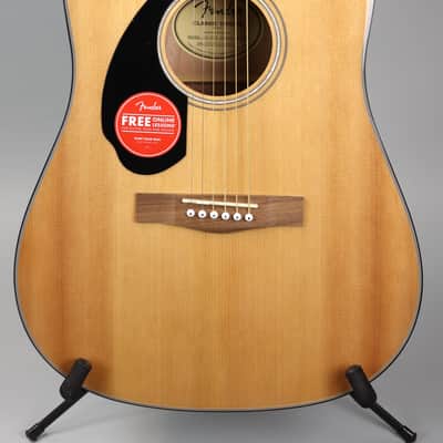 Fender CD-60S Natural Left Handed image 1