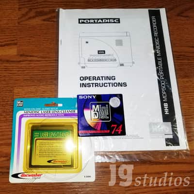 HHB MDP500 PortaDisc - Portable Minidisc... Very Nice! image 7