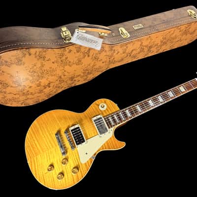 2024 Gibson Les Paul '59 Custom Shop Dealer Select Chambered Murphy Lab Light Aged ~ Lemon Burst ~ ONLY 7 LBS!! image 12