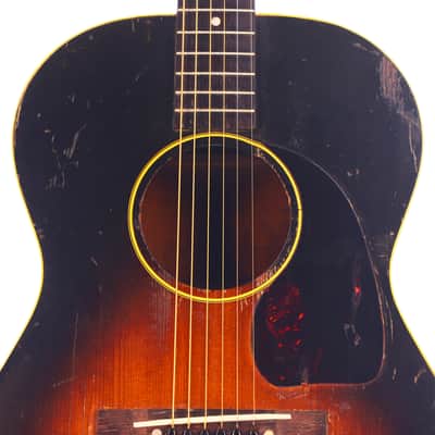 Gibson LG-1 1953 Acoustic Guitar – Vintage Player Guitar with early Post-War Gibson Character - Check Video! image 3