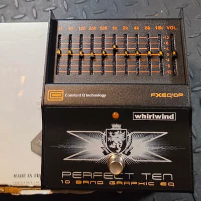 Whirlwind Perfect Ten 10-Band Graphic EQ Guitar Ten Band Equalizer image 1